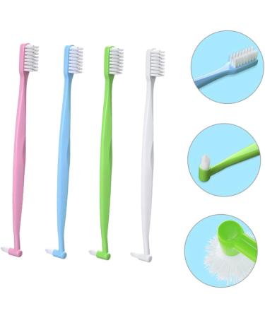 Buy Gleavi Double-Sided Travel Toothbrush Set - 4 Portable Manual Toothbrushes with Soft Bristles | Ideal Home Accessories for International Shipping - Buy Online on GoSupps.com