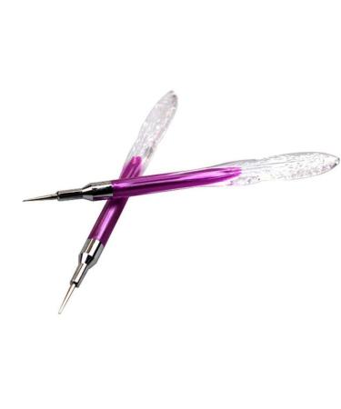 1 elegant dotting tool - Spotswirl - handle in clear with lilac - 440-501