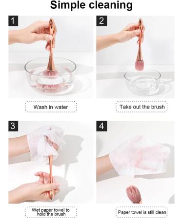 Dajidafu Makeup Brush Powder Blending Face Brushes Long Handle Artificial Fiber Plating Reusable Make Up Tool Replacement Colorful - Buy Online on GoSupps.com