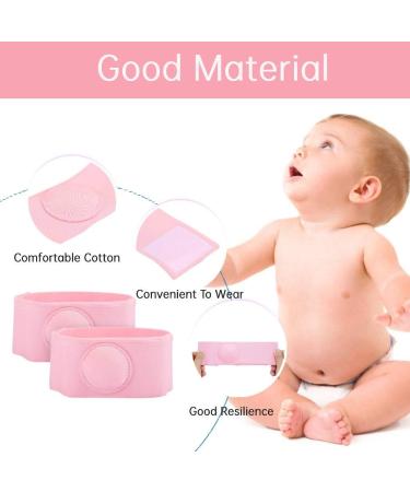 Hernia Belt Baby 2pcs Hernia Belt Hernia Treatment Children Infant Baby Umbilical Hernia Belt() Pink - Buy Online on GoSupps.com