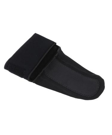 FRCOLOR 1pc Foot Drop Orthotics Decorative Spray Bottle Drop Foot Support Orthotics Foot Orthosis Support Night Foot Drop Foot Droop Foot Splint Support Portable Supplies 27X15X2CM Black