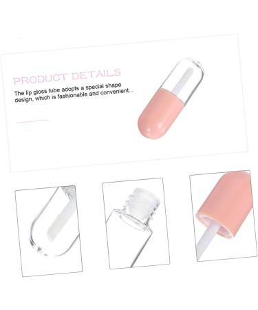 SAFIGLE Lot de 8 Tubes D'huile L vres Vides 5 Ml Transparents Rechargeables pour Femmes Format Voyage Cosm tiques Pot de Gloss L vres L ger et Portable - Buy Online on GoSupps.com