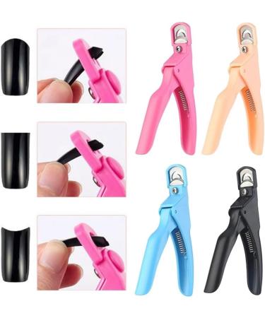 U Shape Nail Clippers Stainless Steel Edge Cutters for Nails French Nail Professional Nail Art Trimmer Manicure Tool (Color : Blue) - Buy Online on GoSupps.com