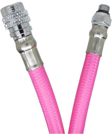 Scuba Choice 27-Inch Pink Colored LP Low Pressure Braided Hose for BCD - Buy Online on GoSupps.com