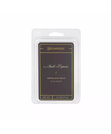 Aromatique Aroma Wax Melts Tray The Smell of Espresso 2.7 Ounce