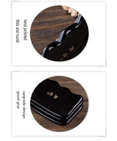 10cm Bian Stone Scraping Board - Facial Massager & Gua Sha Stone for Anti-Aging Muscle Relaxation & Spa Skincare - Eye Chin Neck & Body Relief - Buy Online on GoSupps.com