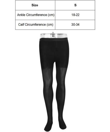 Buy 15-20 MmHg Stretchy Compression Tights | Comfortable Thin Travel Tights for Pain Relief (S) - International Shipping Available - Buy Online on GoSupps.com