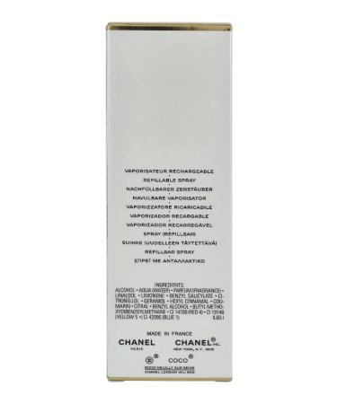 Chanel Coco Mademoiselle 1.7 oz / 50 ml edt Spray Refillable Rose 1.7 Fl Oz (Pack of 1) - Buy Online on GoSupps.com
