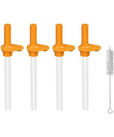 Flexible Silicone Straws Travel Cup Straws Easy to Clean Silicone Material Replacement Accessory Reusable Straw for Cups Cup Straw Replacement - Buy Online on GoSupps.com