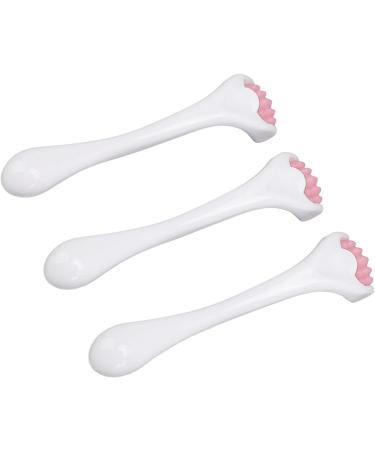 DAUZ Face Muscle Massage Roller - Portable Silicone Face Roller for Office Use (Pink) - Best International Shipping Available - Buy Online on GoSupps.com