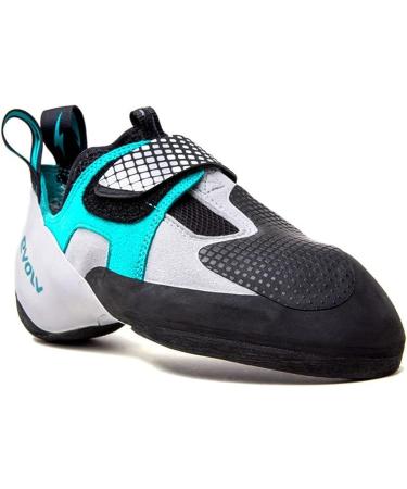 Women's Evolv Zenist Climbing Shoes - White/Teal/Black - Size 8 - Buy Online on GoSupps.com
