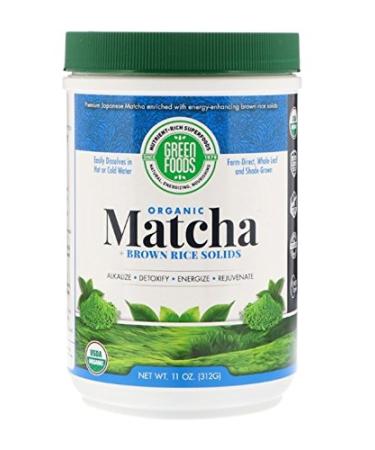 Green Foods  Ceremonial Grade Matcha Green Tea Energy Blend 11 oz (312 g)