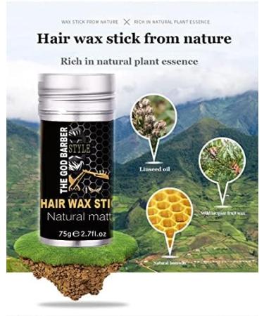 THE GOD BARBER WAX STICK Premium Matte Finish Style - Texture Paste 2.7 fl.oz - Buy Online on GoSupps.com
