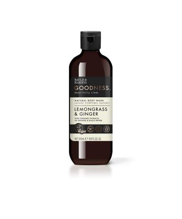 Baylis & Harding Goodness Lemongrass and Ginger Body Wash 3 x 500ml - Vegan Friendly - Buy Online on GoSupps.com