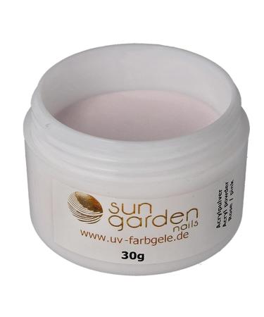 Sun Garden Nails Acrylic Powder Set - 30g Rose Color with Acrylic Brush | Perfect Nail Design for Fingernails - International Shipping Available - Buy Online on GoSupps.com