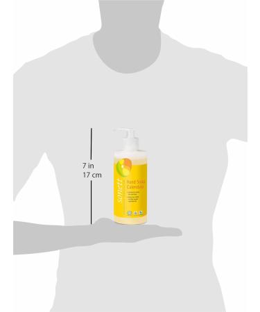 Sonett Organic Hand Soap Calendula - Certified Organic Liquid Body Care for Hands Face & Body (1 Count - Buy Online on GoSupps.com