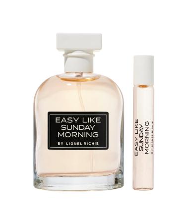 Lionel Richie Easy Like Sunday Morning for Women - 2 Gift Set 3.4oz EDP Spray 0.33oz EDP Spray