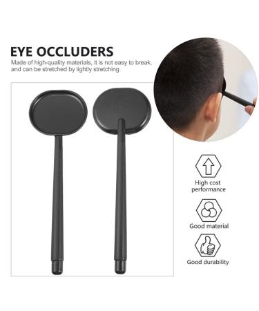 4PC Plastic Handheld Eye Occluder - Professional Optometry Tool for Vision Tests & Eye Exams | Fast International Shipping - Buy Online on GoSupps.com