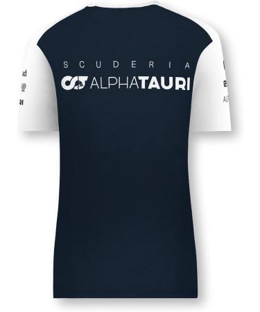 Scuderia AlphaTauri Official Teamline T-Shirt for Women - Medium | Authentic Merchandise for Motorsport Fans - Buy Online on GoSupps.com