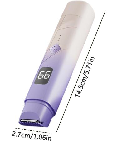 Rasoir lectrique pour Femmes Rasoir Visage Visage Usage Domestique Tondeuse Maillot Double T te pilation Jambes Visage Aisselles Violet - Buy Online on GoSupps.com