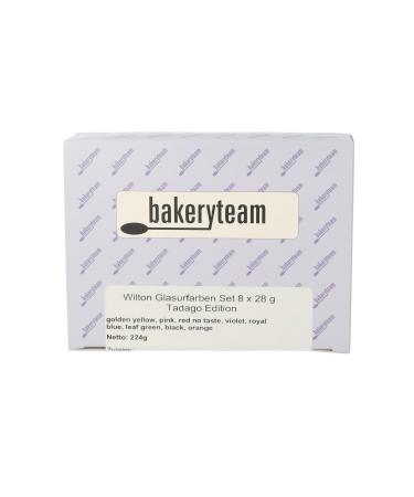 Bakeryteam Wilton Food Coloring Set - 8 x 28g | Premium Baking Colors for Irresistible Treats - International Shipping Available - Buy Online on GoSupps.com