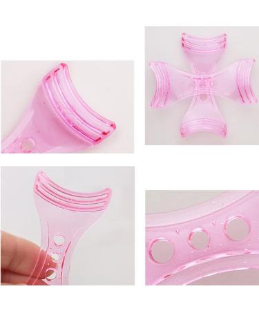 KALLORY Lash Applicator Tool Eye Mascara Applicator Tool 3 in 1 Upper Lower Eye Lash Mascara Guard Plastic Eyelash Curler Helper for Makeup () Sticker Eyeliner Eyelash Mascara - Buy Online on GoSupps.com