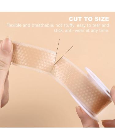 Blister Bandages & Heel Sticker Protectors - Silicone Gel Tape for Foot & Hand Blister Prevention | Waterproof Bubble Plasters (2 Rolls - Buy Online on GoSupps.com