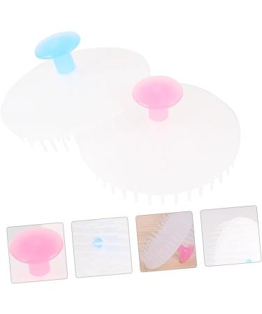 FOYTOKI 2pcs Shampoo Brush & Scalp Massager Tool - Perfect for Girls & Shower Use | International Shipping Available - Buy Online on GoSupps.com