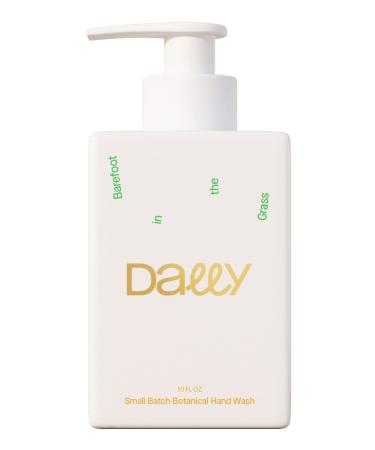 Dally Botanical Hand Wash Barefoot in the Grass | Fresh cypress juniper basil bergamot and eucalyptus | Ultra-Gentle & All-Natural Soap | 10oz recyclable bottle