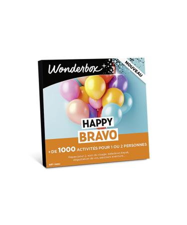 Wonderbox Happy Bravo! - Gift Box Multi-Activity Gift Idea