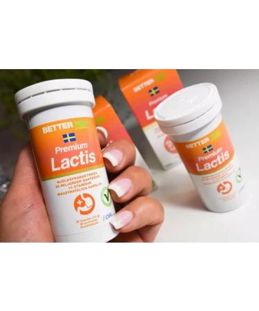 Premium Lactis - 30 Capsules | Boost Immunity & Gut Health | International Shipping Available - Buy Online on GoSupps.com