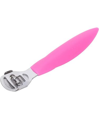 Stainless Steel Callus Shaver Remover - Effective Hard Skin Trimmers & Pedicure Foot File Tool in Pink | International Shipping - Buy Online on GoSupps.com