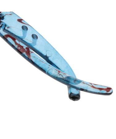 Buy Baosity Women's Long Banana Hair Clip - Blue Hair Claw Accessories for Effortless Style - Buy Online on GoSupps.com