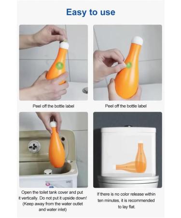 Bowling Blue Bubble Toilet Bowl Cleaner Bowling Long-Lasting Bowl Cleaner In Bottle Toilet Cleaner for Cistern Auto Toilet Bowl Cleaner Toilet Fresheners Deodorizing & Descaling (3 pcs) - Buy Online on GoSupps.com