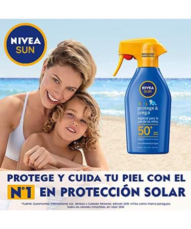 NIVEA Bronzing Pistachio SPF 50+ Sunscreen Spray 300ml - Buy Online on GoSupps.com