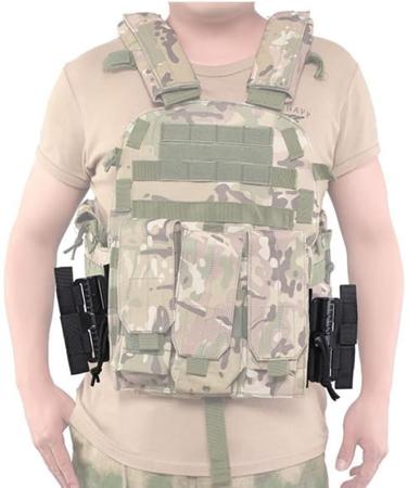 2-Piece Tactical Backpack Accessories - Molle Quick Lock Set & Removal Buckle (Green) | International Shipping - Buy Online on GoSupps.com