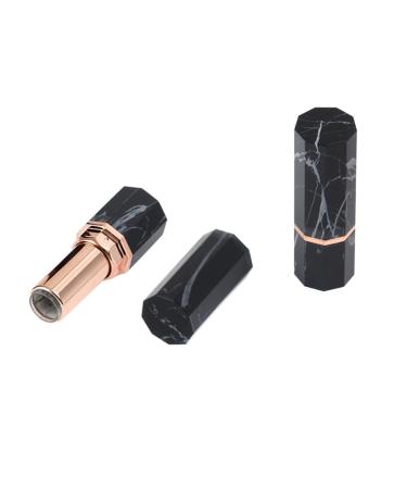 Hemoton 3pcs Lipstick Tube Lipstick Subpackaging Bottle Mini Packaging Material 0.04 Ounce (Pack of 1) Black