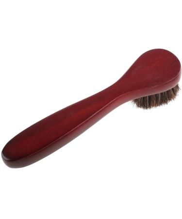 Long Wooden Handle Bristle Horse Hair Shoe Boot Brushes Polish Applicator Dauber Wooden Handle Cleaning Tool - Buy Online on GoSupps.com