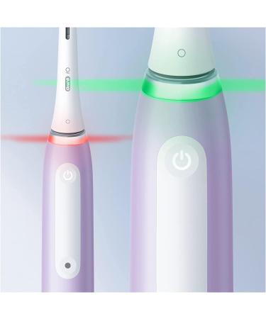 Buy Oral-B io Series 4 Electric Toothbrush | 1 Plug-in Brush + 6 Replacement Radiant White Brushes | 4 Cleaning Modes | Travel Case | Designed by Braun | Lavender Bundle - Buy Online on GoSupps.com