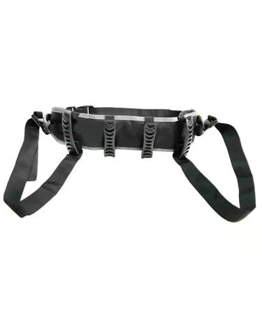 ZZBB Standing Aids Patient Transfer Sling Elderly Gait Belt with Handles and Leg Loops Quick Release Buckle for Elderly and Patient Care