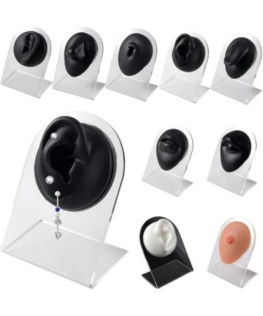 Soft Silicone Mouth&Nose Model Human Ear Mouth Eye Tongue Navel Model Display Simulation Props Display Tools for Je Teaching - Buy Online on GoSupps.com