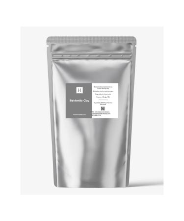 Bentonite Clay -Deep Pore Cleansing Healing Clay - 1 Pound - Indian Healing Clay - Century old formula for skin rejuvenation and detoxification
