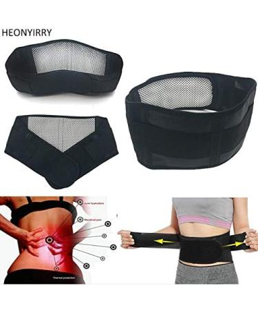 Adjustable Self-Heating Turmalin Waist Support Belt for Magnetic Therapy - X-Large & Large Sizes - Back & Lumbar Spine Support - Buy Online on GoSupps.com