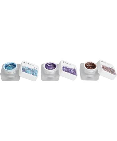 Glitter Nail Polish Gel Manicure Glitter Nail Gel for Beauty Salon - Buy Online on GoSupps.com