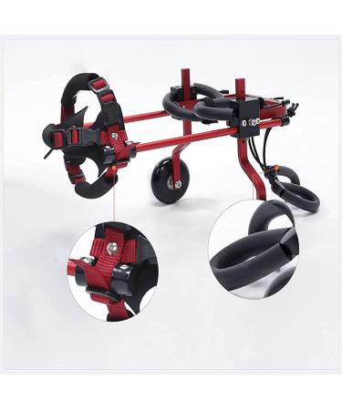 Pet Wheelchair for Hind Legs Rehabilitation Dog Wheelchair for Small/Med/Large Dogs Pet Cart for Handicapped Assisted Walk Car Animal Exercise Wheels XXX - Small - Buy Online on GoSupps.com