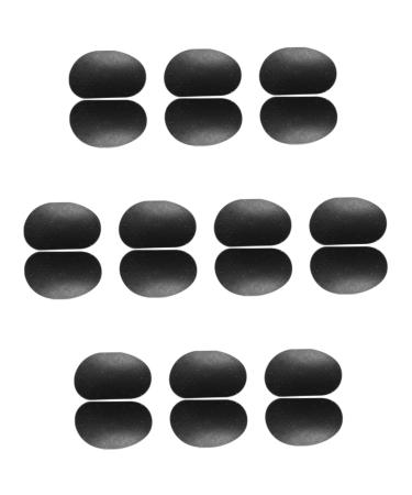 Villcase 10 pairs of glasses nose pads nose pieces for glasses glasses nose pieces nose pillow glasses nose pads from glasses pads Air chamber-nose pads bracket silencer glass gel glasses