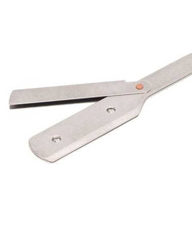 Zjchao Professional Stainless Steel Razor | Manual Beard Holder for Precision Trimming - Buy Online on GoSupps.com