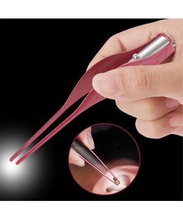 SEASD Luminous Ear Wax Pickers Cleaner Set - USB Ear Wax Remover Kit with Curette, Tweezers, Spoon - Ear Care Tools for Safe Cleaning - Buy Online on GoSupps.com