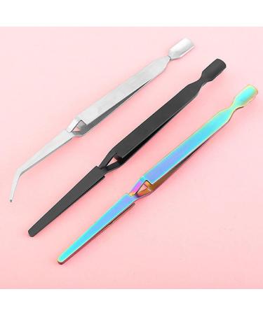 Silver Stainless Steel Nail Shaping Clip Double Ended Nail Pincher Cuticle Remover Multifunctional Tweezers Tool for Nail Care Silver(Bend) - Buy Online on GoSupps.com