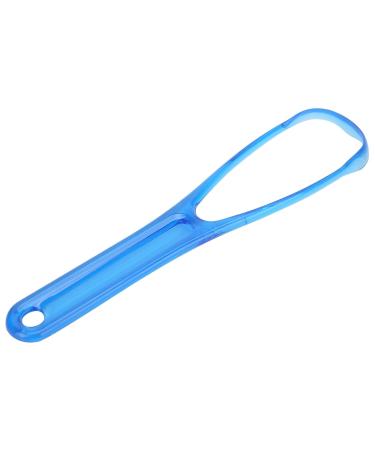 Portable Tongue Cleaner Tool | Effective Oral Hygiene & Tongue Scraping Brush (Blue) - International Shipping - Buy Online on GoSupps.com